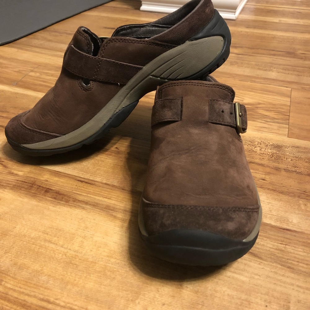 MERRELL open back. Excellent used condition